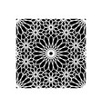 pattern geometric islamic background template art vector image vector image