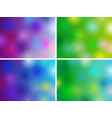 background luminous set vector image