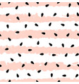 seamless pattern with watermelon seeds vector image