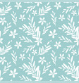 abstract flowers and leaves vector image