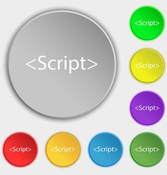 Code sign icon programming language symbol symbols