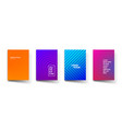 abstract color pattern gradient background vector image