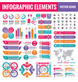 infographic elements template collection vector image