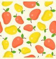mango seamless pattern for wallpaper or wrapping vector image