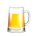 mug of beer vector image