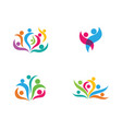 community network and social icon vector image