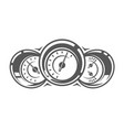 vintage element of the car service vector image