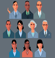 business people vector image