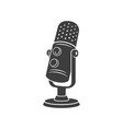 stand microphone icon images vector image
