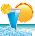 cocktail drink vector image