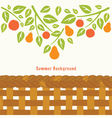 fruit tree branch vector image