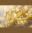 happy new year greetings card background vector image vector image