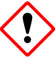 new safety symbol vector image vector image