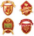 vino stickers vector image