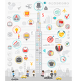 business info vector image vector image