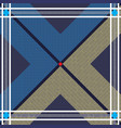 plaid stripes tartan fabric seamless pattern vector image vector image