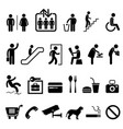 public sign shopping center building icon symbol vector image