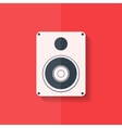 subwoofer web icon flat design vector image vector image