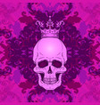 baroque seamless ornament damask style pattern vector image vector image