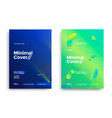 minimal covers design vector image vector image