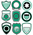 simple patch badge vector image