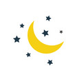 night icon vector image