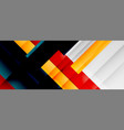 geometric abstract backgrounds with shadow lines vector image