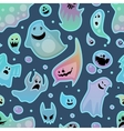 ghost characters pattern vector image