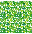 clover or shamrock seamless pattern vector image vector image