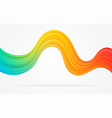modern colorful flow abstract background vector image vector image