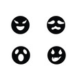 ghost icons vector image vector image