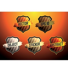 Set create your own bottle labels Royalty Free Vector Image