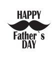 happy father day poster card vector image