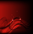 red abstract background vector image