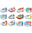 russia football stadiums club jersey art vector image vector image