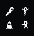 ghost icons vector image vector image