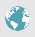 save the world symbol vector image