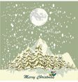 christmas background vector image