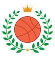 basketball logo vector image