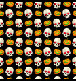halloween seamless pattern vector image