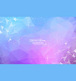 abstract multicolor polygonal space background vector image