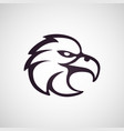 eagle logo template vector image vector image