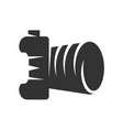 photography logo template icon brand vector image