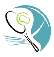 tennis symbol vector image