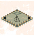 classic mockup logo design vector image