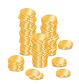coins vector image vector image