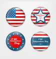 set badge and labels isolated on white background vector image