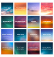 blurred nature abstract backgrounds vector image vector image