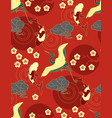 chinese seamless pattern in traditional asian vector image vector image