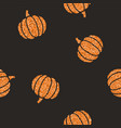 cute glitter pumpkins background vector image